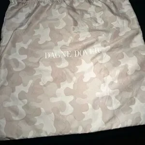 Dagne Dover | Bags | Dagne Dover Cream And Tan Travel Bag  display picture 3